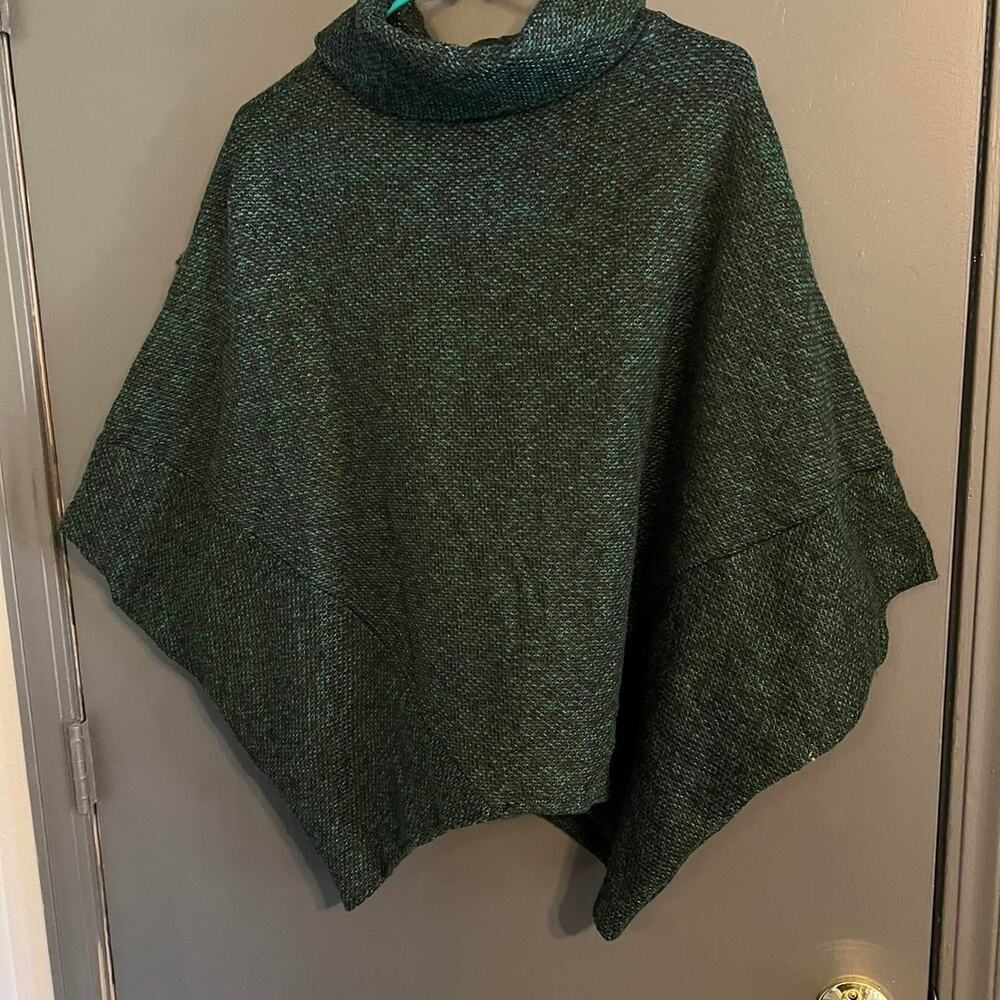 Green and black sweater